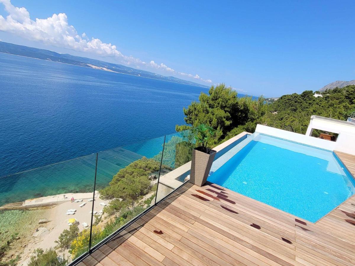 Luxury Apartments Villa Ruzmarina With New Heated Infinity Pool And Lounge Area Marusici  Екстериор снимка